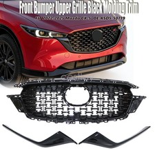Ksd5-50719 Fit 2022-2025 Mazda Cx-5 Front Bumper Upper Grille Molding Trim Black Ksd5-50719 Fit 2022-2025 Mazda Cx-5 Front Bumper Upper Grille Molding Trim Black