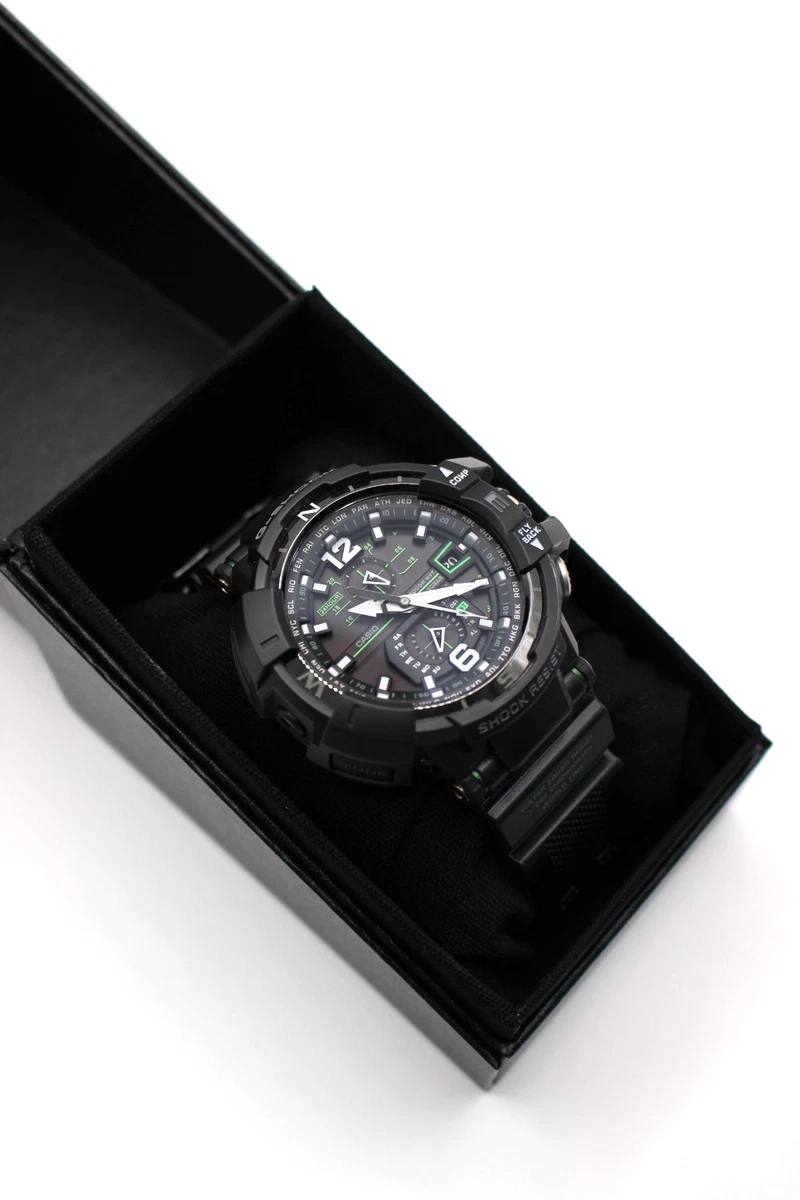 Reloj para hombre CASIO G-Shock GW-A1100-1A3JF GRAVITY MASTER radio solar