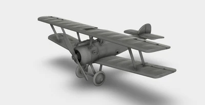 MODELLDEPOT Sopwith Camel Jagdflugzeug Doppeldecker GB WW1 Bausatz 3D Druck 1:100 - 1:35