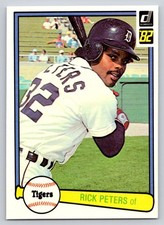 1982 Donruss - Rick Peters #155