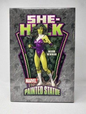 SHE-HULK PAINTED STATUE #691/1000 Bowen Designs 2007 Marvel! Avengers! NRFB!