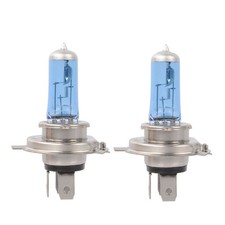 2x H49003hb2 Halogen 10090w 12v Dual Low-beam Headlight Car Bulbs Glass White