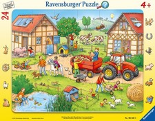 Rahmenpuzzle Ravensburger Mein kleiner Bauern...