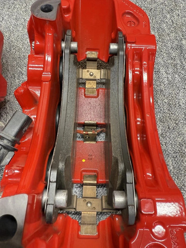 95B Macan S GTS frein revêtu de surface de frein PSCB JEU COMPLET ÉTRIER ROUGE SPÉCIAL ROYAUME-UNI - Photo 18/23