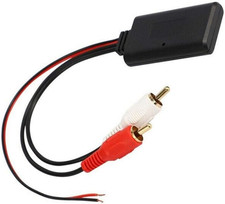 1Pcs Car Universal Wireless Bluetooth Module Music Adapter RCA Aux Audio Cable