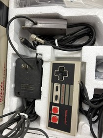 NES Power Set Nintendo Entertainment System CIB Power Pad Console Cables Zapper