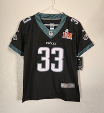 YOUTH PHILADELPHIA EAGLES Cooper DeJEAN #33 Stitched Jersey SZ M (10/12) NWT  