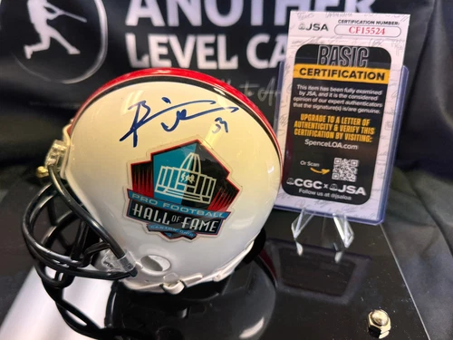 Brian Urlacher Hall of Fame Autograph Mini Helmet
