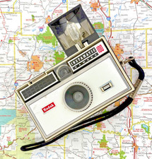 Vintage Kodak Instamatic 100 Camera - Not Film Tested - Shutter Functions
