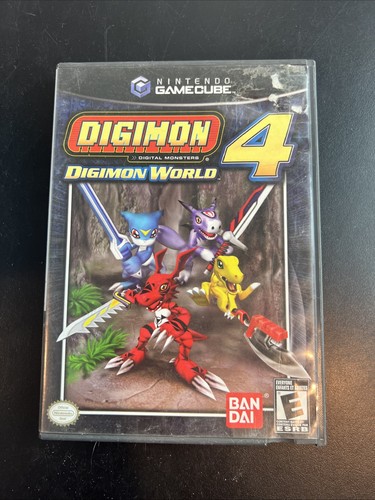 Digimon World 4 (Nintendo GameCube, 2005) No manual Works