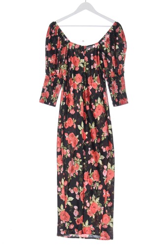 ASOS DESIGN Vestido de cóctel Mujeres Vestido Talla EU 40 negro-rojo-verde - Imagen 2 de 5