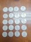Full Roll (20) 90% Silver Walking Liberty Half Dollars (Circulated Condition)
