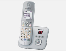 Panasonic KX-TG6821GS Perlsilber Schnurloses Festnetz Telefon NEU OVP