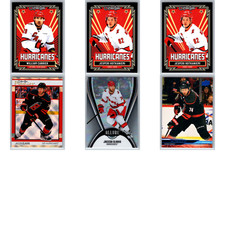 TEAM LOT - CAROLINA HURRICANES HOCKEY 6 Cards NHL Retro Black /100 Diamond /75