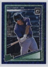 2025 Panini Donruss Optic Rated Prospects Blue Velocity Prizm Billy Amick 16kt