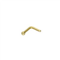 9K Gold 0,8 Mm Nasenstecker