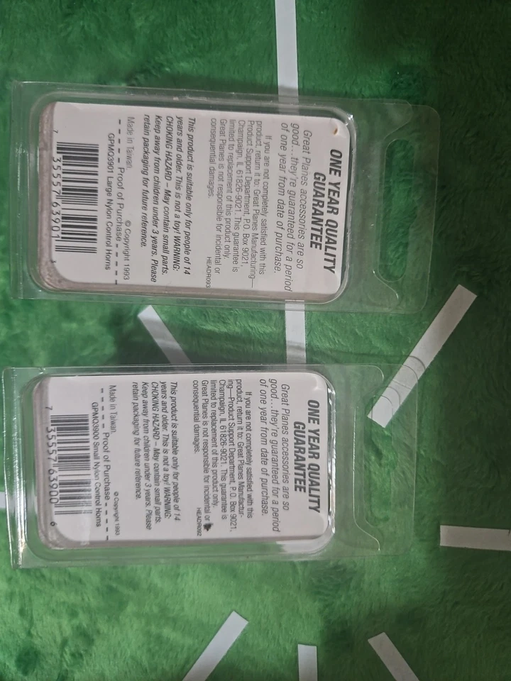 Pacotes de buzina de controle pequenos e grandes para aviões de controle remoto - Imagem 2 de 4