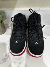 Nike Jordan Max Aura AQ9249-006 black sneakers Shoes 5.5 Youth