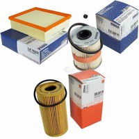 Mahle / Knecht Kraftstofffilter KX 206D Luftfilter LX 742/2 ÖLfilter OX 441D