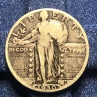 Raw 1930 Standing Liberty 25C Ungraded Silver Quarter Coin #157