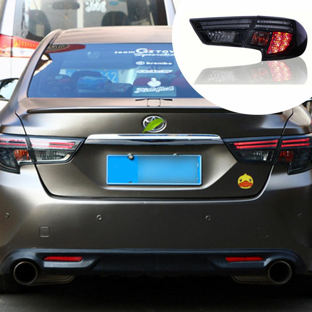 LED Tail lights Assembly For Toyota Mark X 2014-2018 Dark Turn