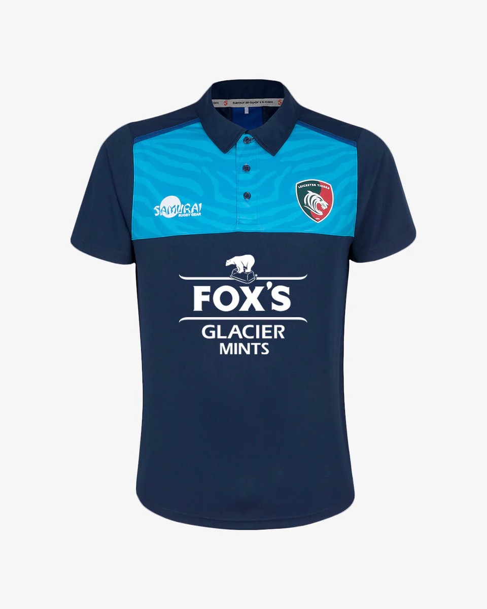 MEN'S SAMURAI RUGBY UNION LEICESTER TIGERS 2020/2021 SHIRT JERSEY