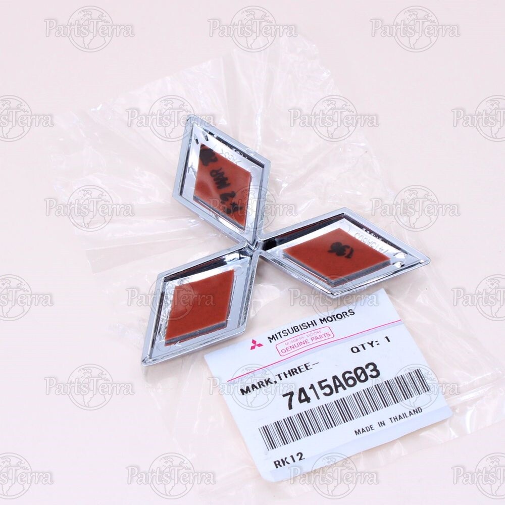 みっちー OEM Mitsubishi Emblem Badge Front Triple Diamond 7415A148