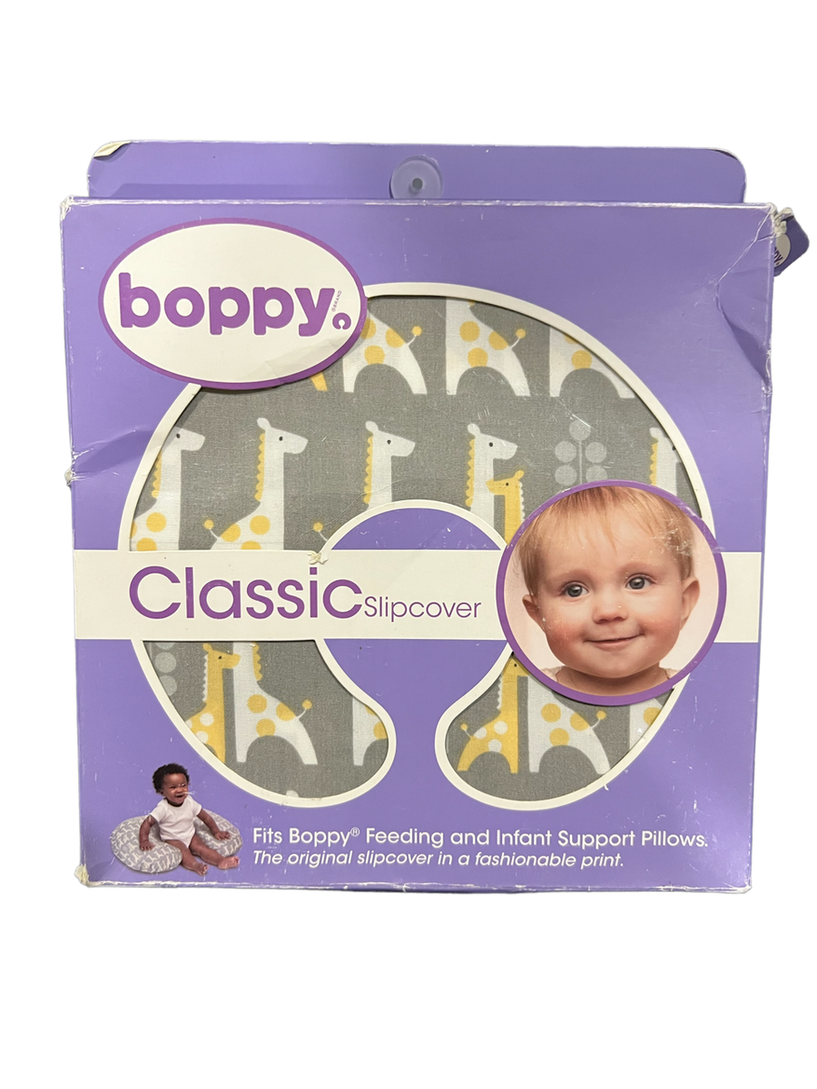 New Pillow Slipcover Boppy Cover Giraffes Box Damaged