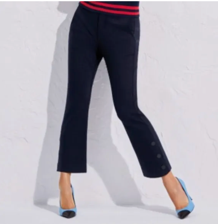 Cabi nuovo con etichette Keen Kick Flare #6043 blu navy 0 16 era $136