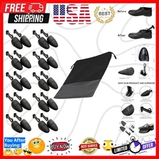 Lightweight Adjustable Shoe Stretchers for Men - Maintain Shoe Shape - Black