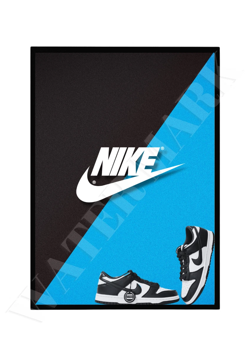 NIKE LOGO POSTER ART PRINT POSTER WALL ART A4 A3