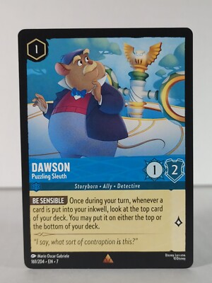 Dawson - Puzzling Sleuth - Archazia's Island - 161/204 - Rare - B