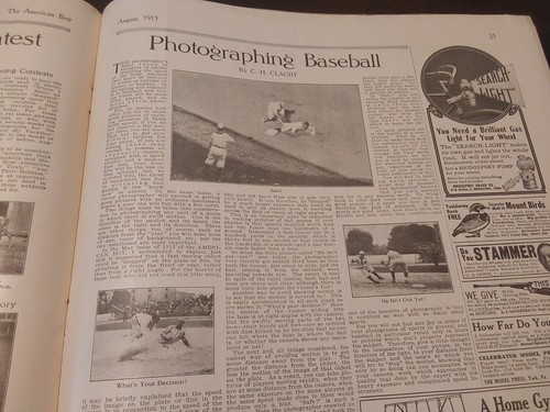 American Boy Magazine August 1913 Baseball Harrison Cady - Picture 9 of 10