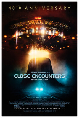 CLOSE ENCOUNTERS - 40TH ANNIVERSARY  11''X17 OR 12''X18'' BUY ANY 2 GET ANY 1 FREE!