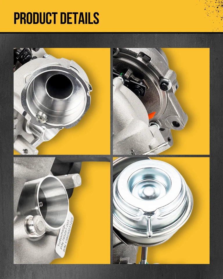 Turbocharger 1831450C91 for Ford F-250 Super Duty 1999-2003; Excursion 2000-2003 - Image 3 of 4