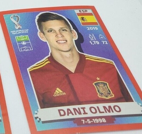 Panini FIFA World Cup QATAR 2022 - US Edition - BLUE & RED STICKERS - part 2 - Picture 139 of 230
