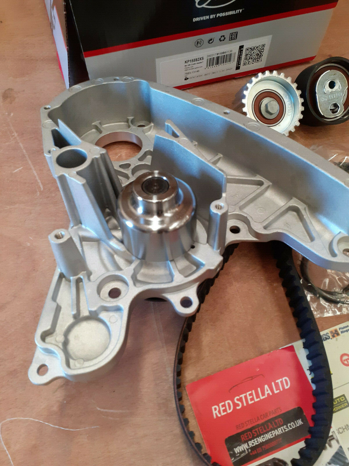 GATES TIMING BELT AND WATER PUMP KIT FIAT DUCATO 250 290 IVECO DAILY IV