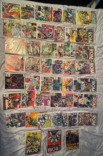 marvel comics ROM space knight ungraded perfect condition 2-51 set w/ annual 1-3