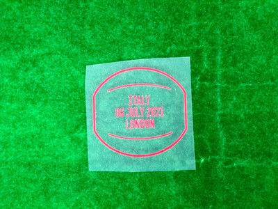 OFFICIAL PLAYER ISSUE ITALY VS SPAIN EURO 2020 SEMI FINALS MATCH DETAILS