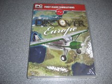 SCOPRI EUROPA Pc Cd Rom Simulatore di Volo Aggiuntivo X 2004 FS2004 FSX FS2004 NUOVO