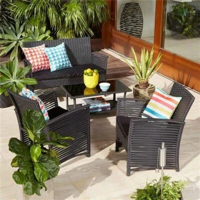 Kmart Wicker Outdoor Setting Outdoor Dining Furniture Gumtree