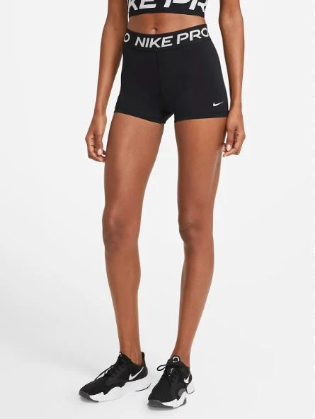 Nike Pro 365 Bike Shorts Black 9857 Tight-Fit Gym Running Yoga Stretch  Leggings