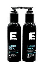 Elegance Liquid Wax Pliable Hair Styling Agent 2 Medium Control 120ml-   2 Pack