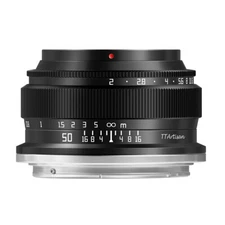 TTArtisan 50mm f/2 for Nikon Z mount camera (Full Frame) =Black=
