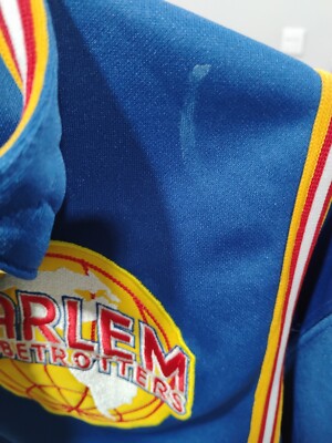 Harlem Globetrotters Platinum Fubu Size L(16-18)Youth Warm Up