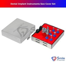Set copriseghetto oscillante per impianti dentali dischi seghetto con scatola...