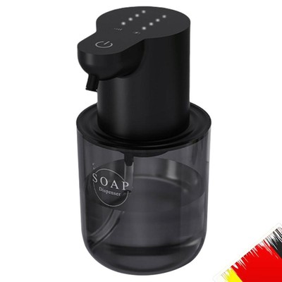 400ml Touchless Soap Dispenser Automatic Gel Soap Dispenser for Bathroom(Black)