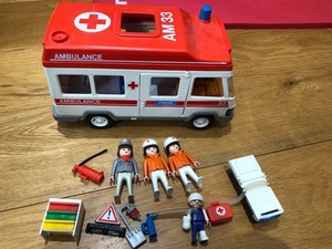 vintage playmobil ambulance