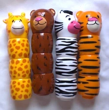 LAKESHORE LEARNING learning  Easy-Twist Animal Builders Developmental Toys