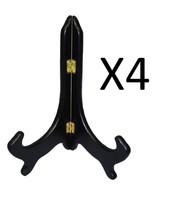 Fox Run 10 Folding Wooden Plate Display Stand Frame Holder Black (4-pack) on sale Fox Run 10 Folding Wooden Plate Display Stand Frame Holder Black (4-pack) on sale